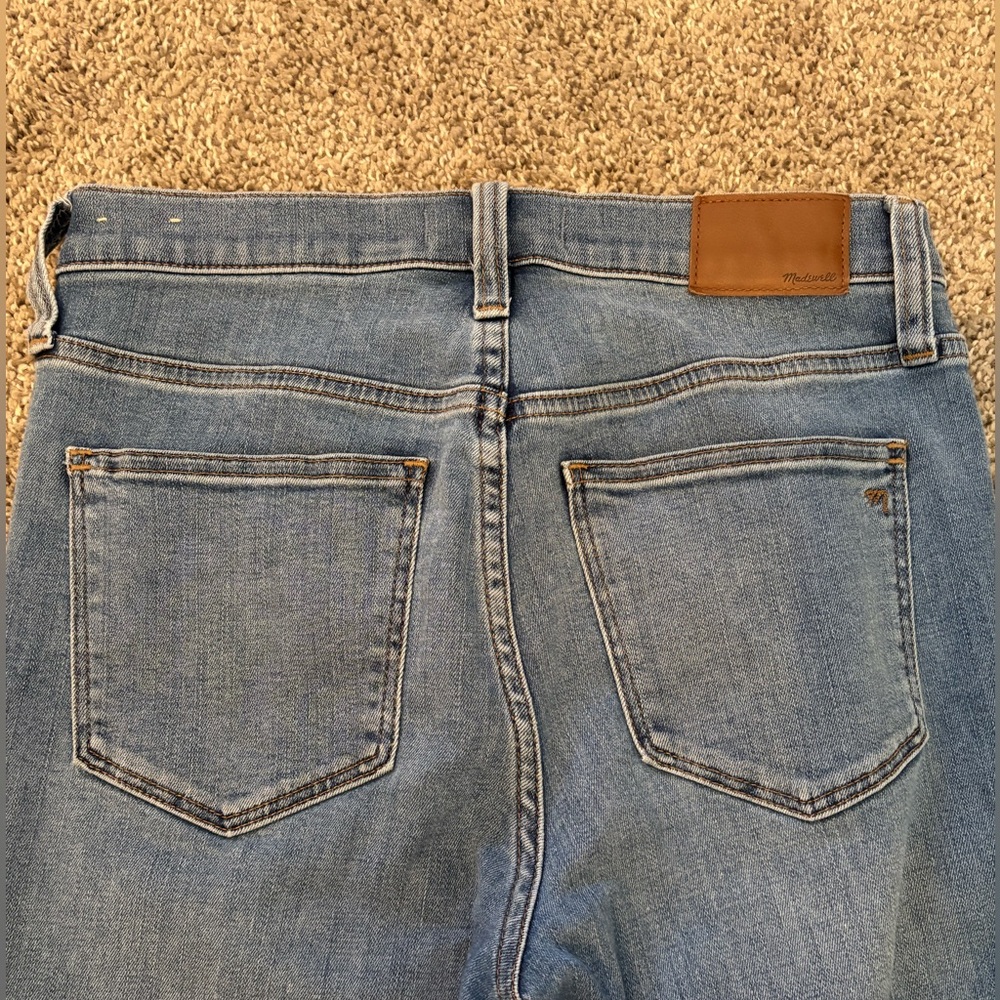 MADEWELL 10" High-Rise Roadtripper Supersoft Jeans: Ankle-Slit Edition - Picture 10 of 10